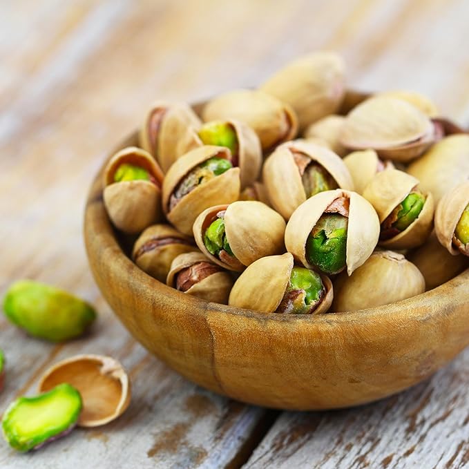 Yupik Organic Dry Roasted Salted Pistachios, In Shell, 2.2 lb (35.2 oz), Gluten-Free, Kosher