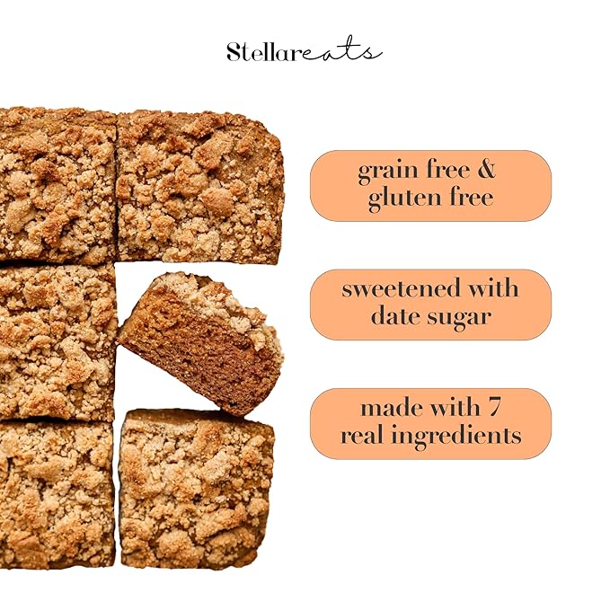 Stellar Eats Grain-Free Coffee Cake Baking Mix | Gluten-Free, Dairy-Free, Plant-Based
