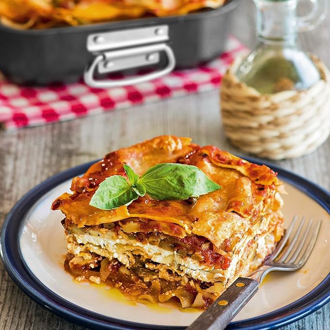 HONGBAKE Lasagna Pan 3 Inch Deep, 15x10" Baking Pan for Oven, Nonstick Cake Baking Dish for