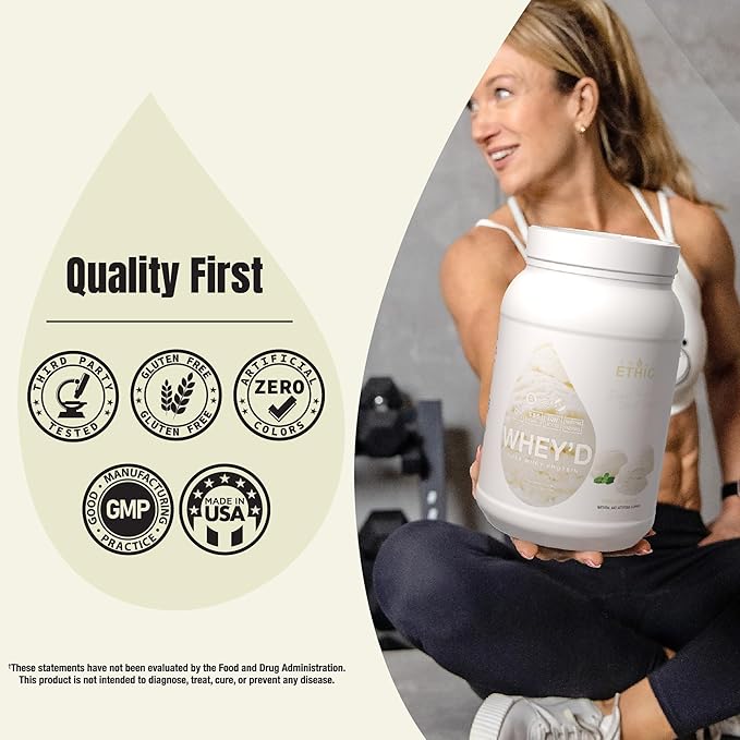 Whey'd Protein Powder, 25 G Whey Protein Blend with Concentrate, Isolate & Hydrolysate, Low Lactose