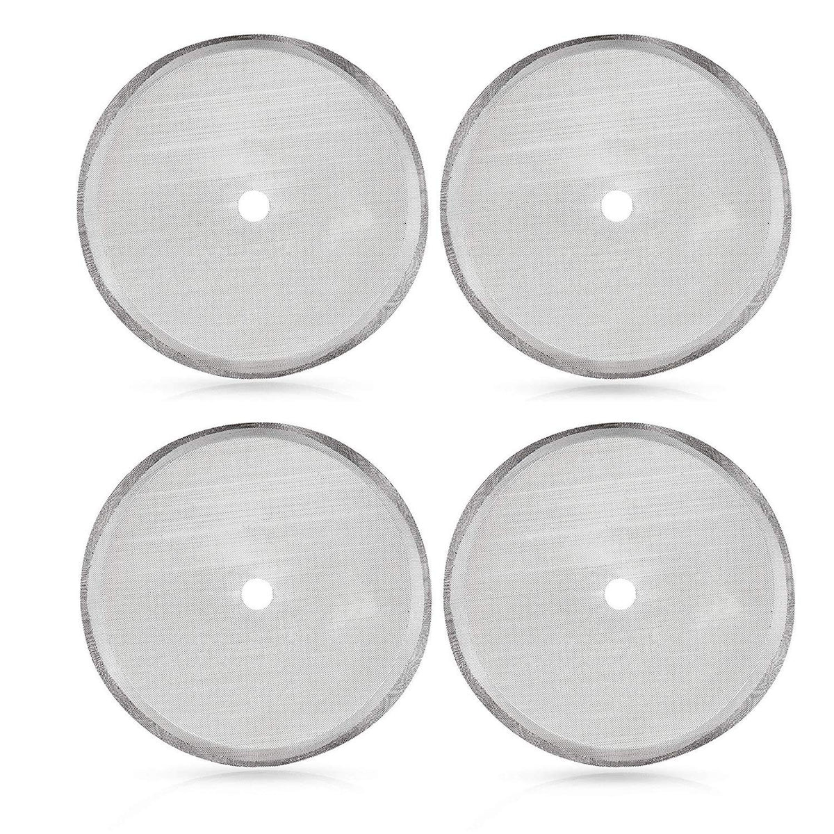 Secura French Press Replacement Screens, Stainless Steel Reusable Mesh Filter for 17 Ounce/12