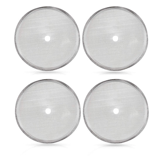 Secura French Press Replacement Screens, Stainless Steel Reusable Mesh Filter for 17 Ounce/12