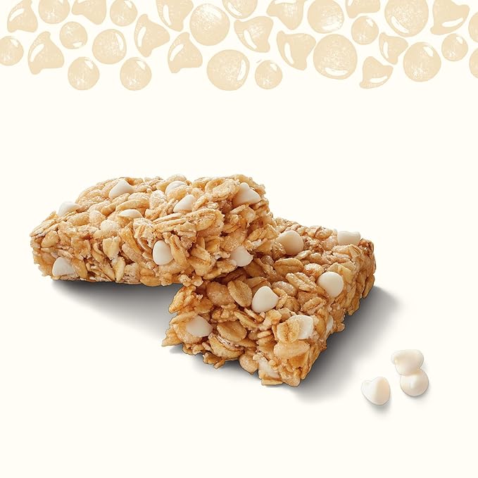 Cascadian Farm Organic Vanilla Chip Chewy Granola Bars, Value Size, 10 Bars, 12.3 oz.