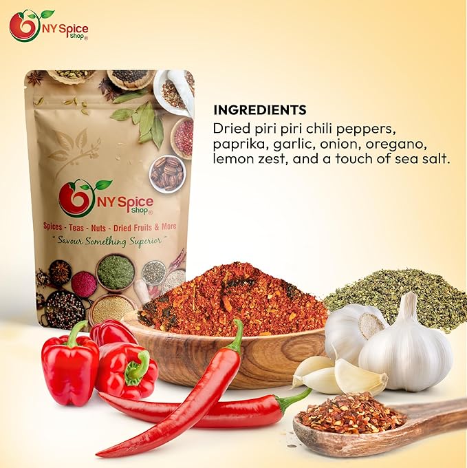 NY Spice Shop Portuguese Peri Peri Seasoning Mix - 4 Ounce Piri Piri Masala Multi Purpose Spice Rub