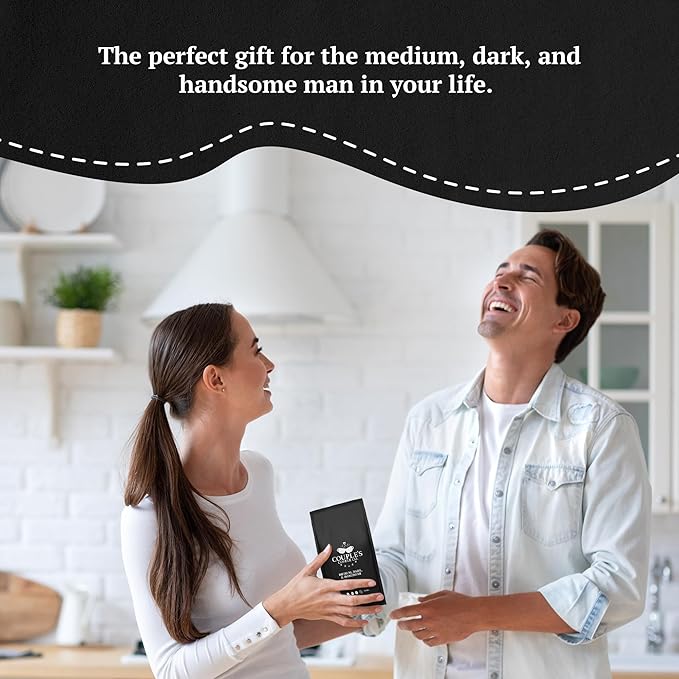 Couple?™s Coffee Ground Coffee | Gives Back to Military Families | Medium Dark and Handsome | A