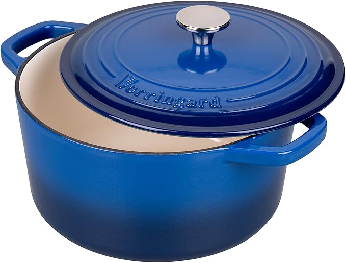 Enameled Cast Iron Dutch Oven Pot with Lid, for Bread Baking, Round Bread Oven- include Sourdough