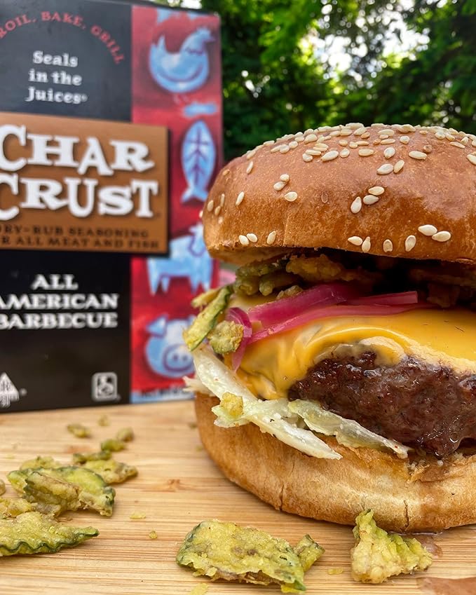 Char Crust Dry-Rub Seasonings All American Barbecue | All-in-one seasonings | Perfect for Ribs