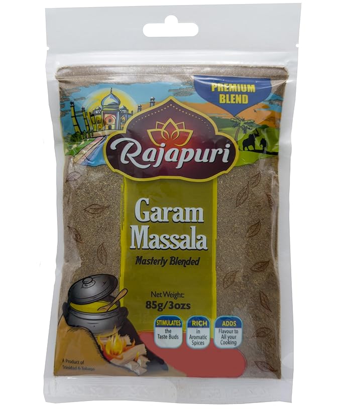 Rajapuri Mixed Spices - Garam Masala - 85g / 3 Ounce | Adds Warmth And Depth To Your Curry Creation