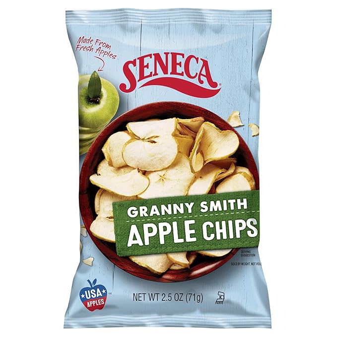 Seneca Granny Smith Apple Chips | Made from Fresh Apples | 100% Granny Smith Apples | Yakima Valley