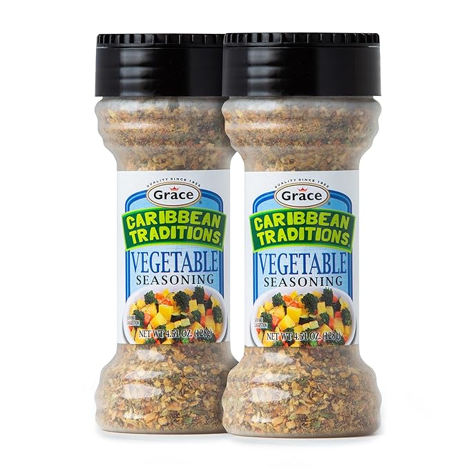 Grace Caribbean Traditions Vegetable Seasoning - 2 Pack - Jamaican Garden Vegetable Seasoning