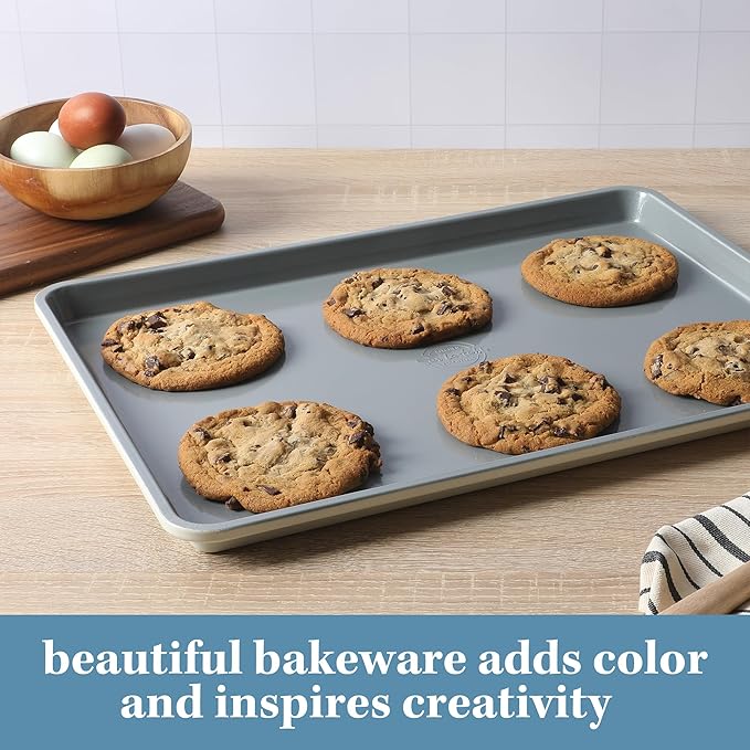 Sur La Table Kitchen Essentials Bake Sale Large 18 X 13 Inch PFA Free Ceramic Nonstick