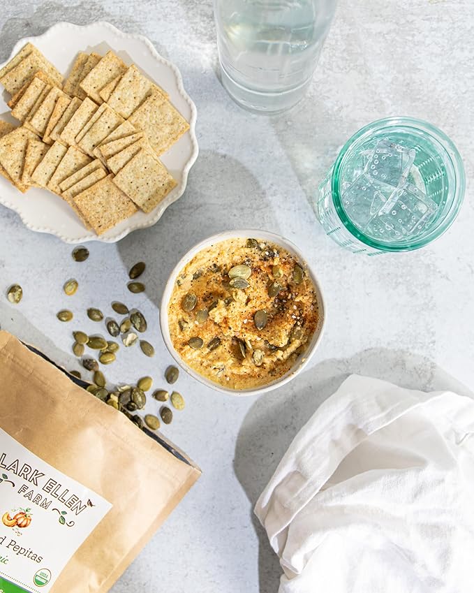 Lark Ellen Farm Sprouted Specialty Gourmet Premium Organic Styrian Pumpkin Seeds from Austria