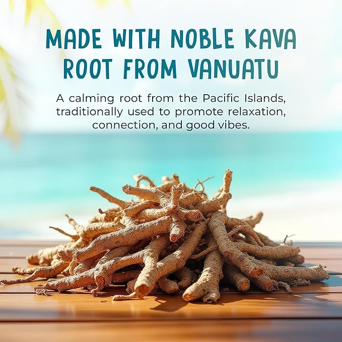 Citrus Berry Kava Drink Mix ??30 Pack for Natural Energy, Mood Support, Stress Relief & Nootropic