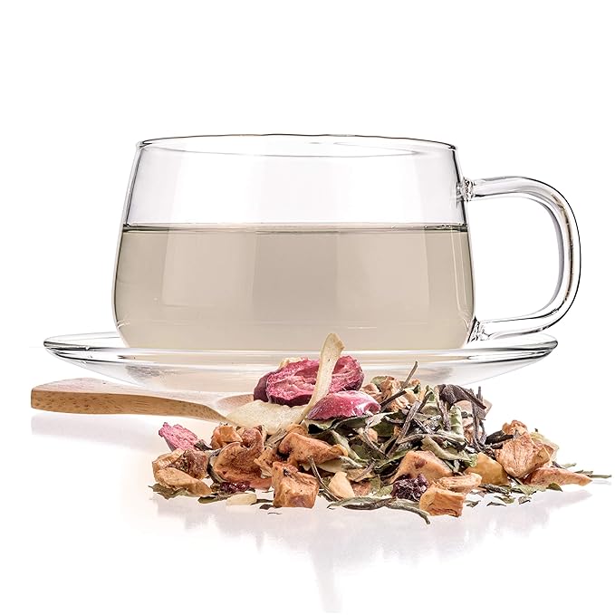 Tealyra - White Cloud Catcher - Fruity White Loose Leaf Tea Blend - Cherry - Cranberry