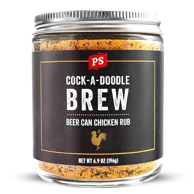 PS Seasoning Cock-A-Doodle Brew - Beer Can Chicken Seasoning - BBQ Seasoning & Rubs for Smoking