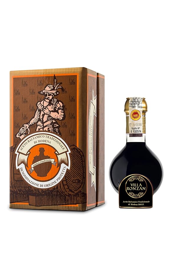 Balsamic Vinegar of Modena Traditional 25 year old DOP certified. Aceto Balsamico Tradizionale