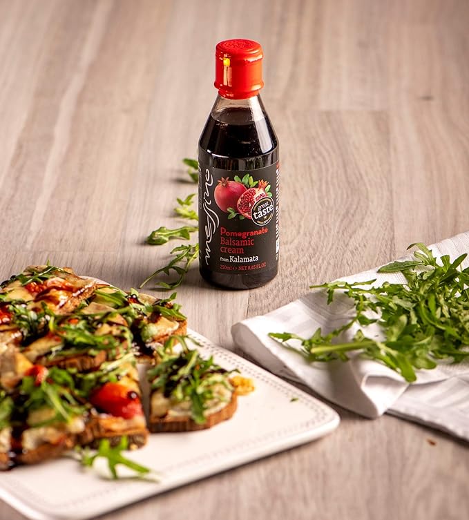 Messino Pomegranate Balsamic Vinegar Glaze imported from Greece, 250 ml