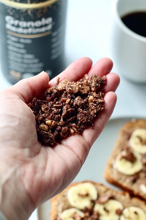 Struesli - Organic Cacao + Coffee Granola Redefined | No Added Sweeteners, No Grains | Keto & Paleo
