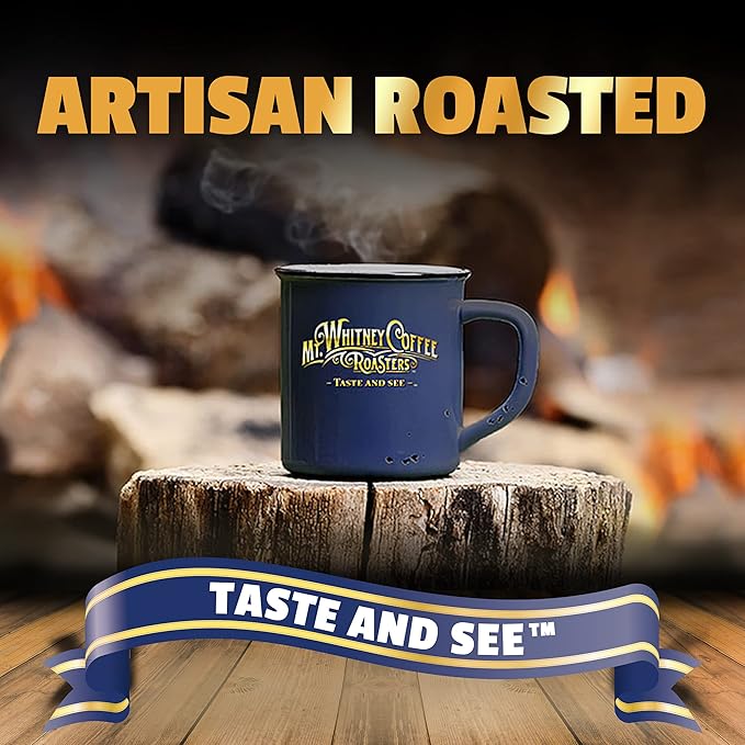 Mt. Whitney Organic French Roast, Dark Roast, Low Acid Coffee (Whole Bean, 2 Lb)