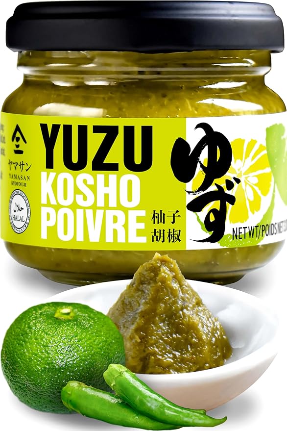 chaganju Yuzu Kosho Pepper Paste, Spices and Seasonings, Japanese Seasoning, 3.17Oz(90g)