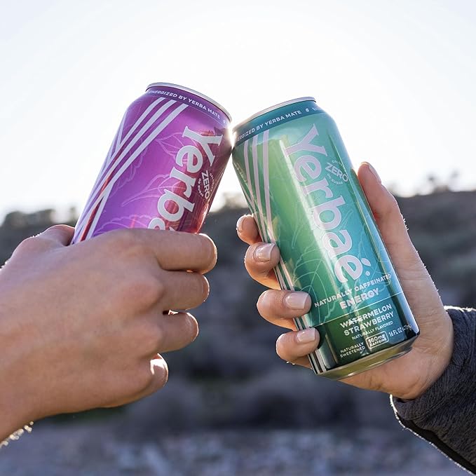 Yerbaé Energy Beverage - Variety Power Pack, 0 Sugar, 0 Calories, 0 Carbs. Yerbae is Energized by