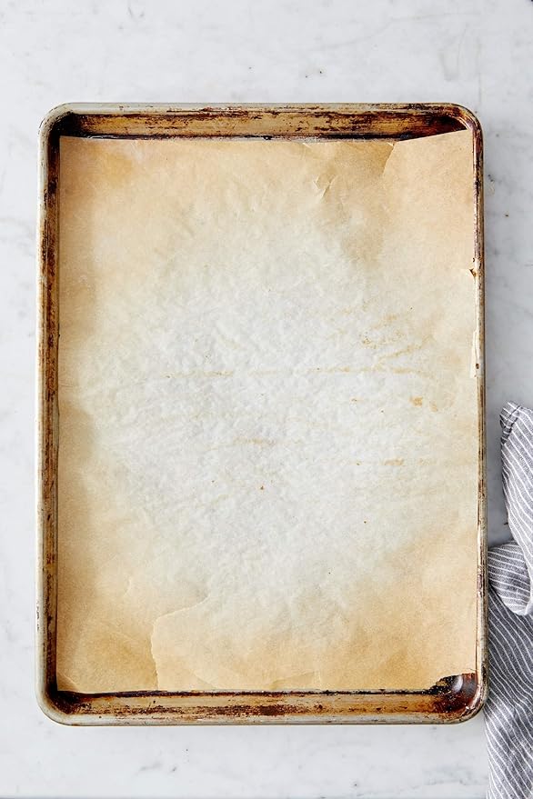 King Arthur Professional-Grade Pre Cut Parchment Paper Sheets for Baking: 100 Count, Nonstick