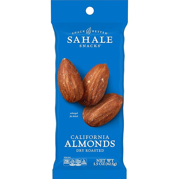 Sahale Snacks Almonds Variety Pack, 1.5 Ounces (Pack of 12)