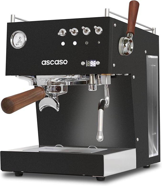 Ascaso Steel DUO PLUS Espresso Machine | PID | Programmable | Volumetric Controller | Dual