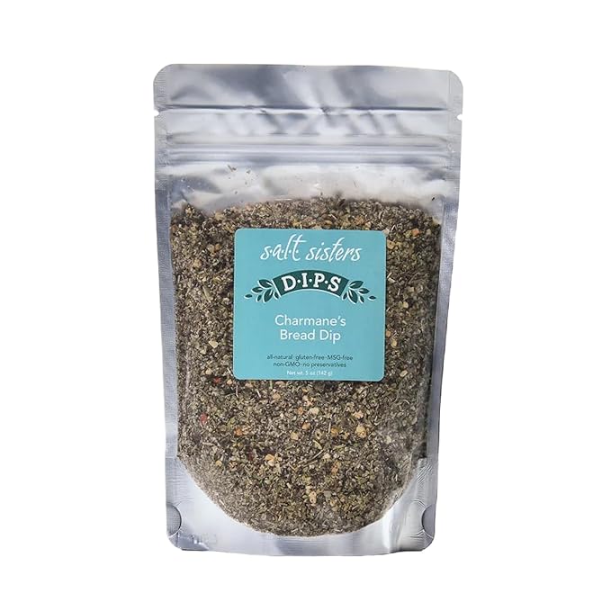 s.a.l.t sisters Charmane's Bread Dip - Value Size Bold Italian Herb & Spice Blend for Extra Virgin