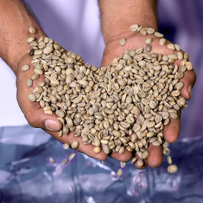 2 Lb, Fresh Single Origin Unroasted Green Coffee Beans, Specialty Grade From Huila Colombia, Direct