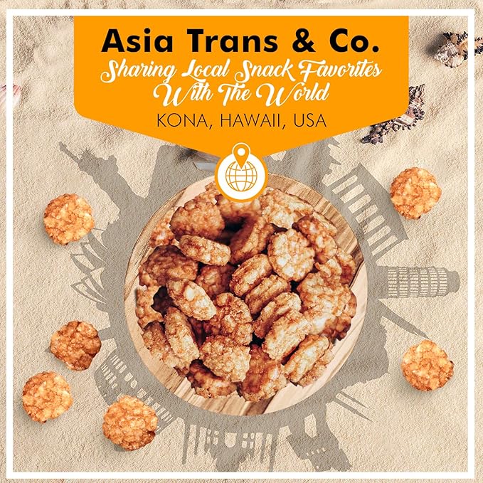 Shoyu Age Fried Arare Rice Crackers 6 Ounce - Perfect on the go snack. Add to popcorn or trail mix.