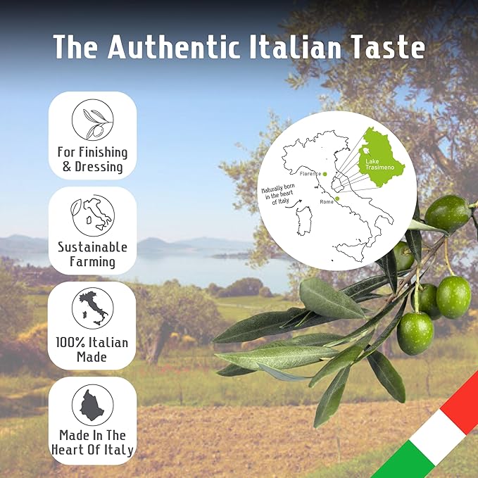 Frantoio Uliveti Umbri Bag in Box Olive Oil | Authentic Italian Extra Virgin Olive Oil | Perfect