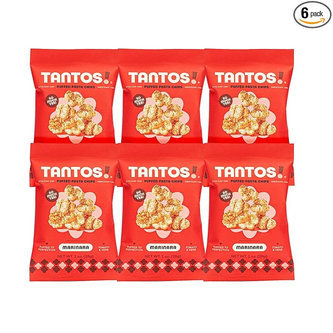 Tantos! Puffed Pasta Chips ??Healthy Pasta Snack by Top Chef Joe Sasto ??Plant-Based, Low Calorie