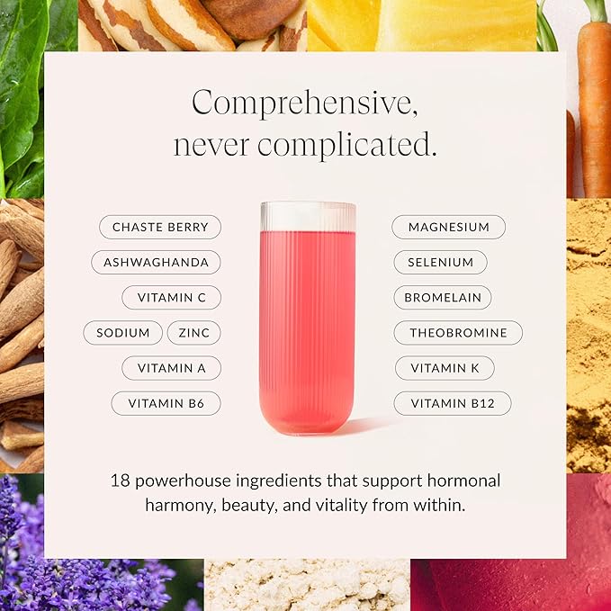 Beam Glow, Hormone Balance for Women, Thyroid Support for Women, Natural Hormone Support Powder