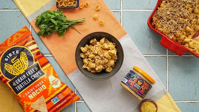 Siete Tortilla Chips | Grain Free | Gluten Free Chips | Paleo & Vegan Snacks | Non GMO | Nacho, 5