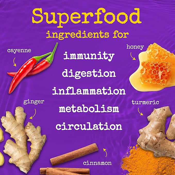 The Twisted Shot | Organic Apple Cider Vinegar Wellness Shots with Ginger, Turmeric, Honey