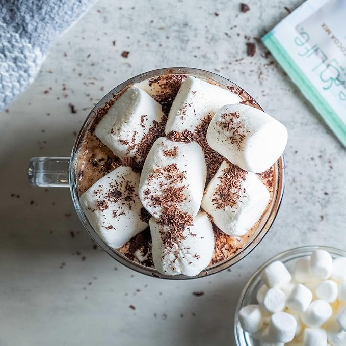 Bare Life: Dairy Free Coconut Hot Cocoa Mix | Single Serving 0.95 Oz (10 Pack) | Gluten Free