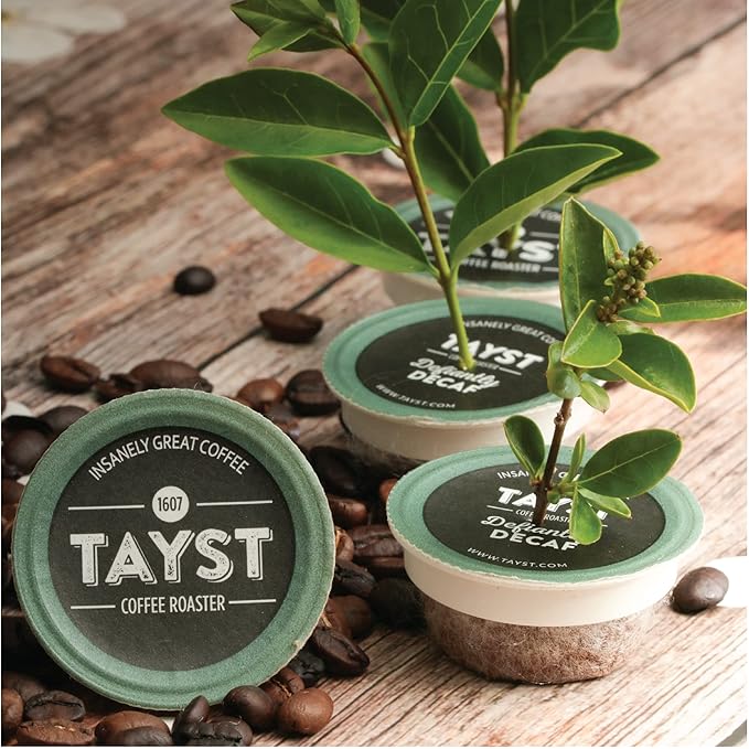 Tayst Coffee Pods, Medium & Heroic Medium Roast, K Cups Compatible with Keurig Coffee Maker