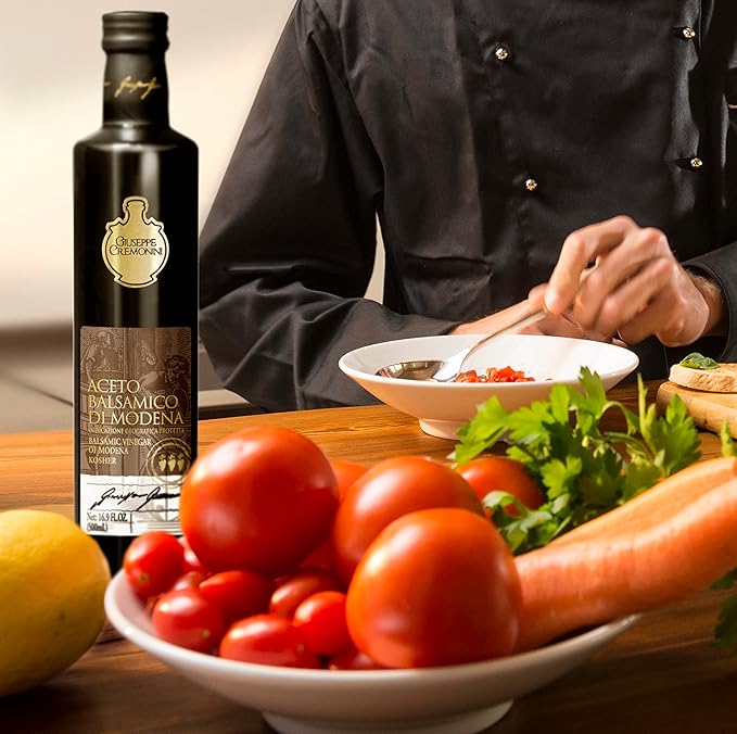 Giuseppe Cremonini OU Kosher Balsamic Vinegar Di Modena, IGP Certified, Consortium certified, oak