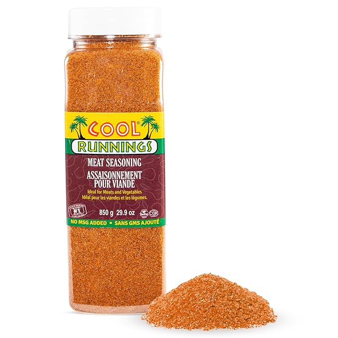 Cool Runnings USA Meat Seasoning 850g - Robust and Flavorful Blend for Marinating, Roasting, and