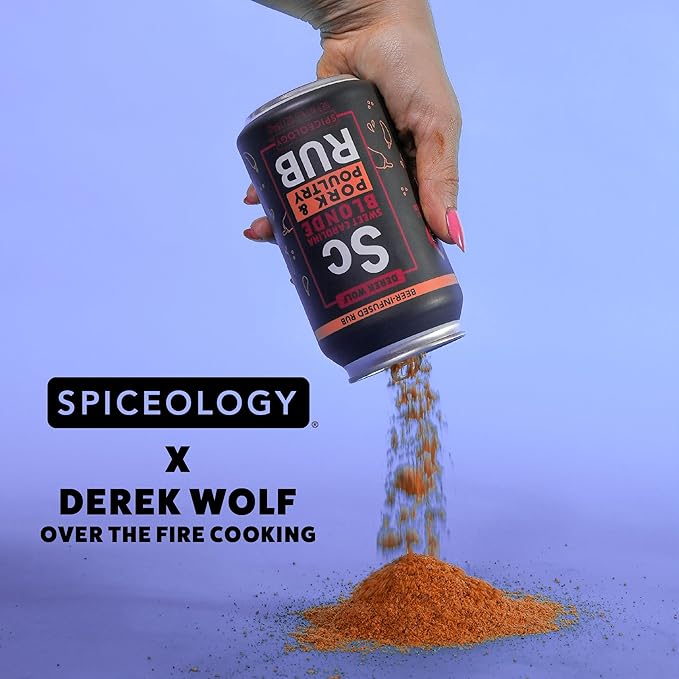 Spiceology & Derek Wolf - Sweet Carolina Blonde - Beer-Infused Barbecue Rubs, Spices and Seasonings