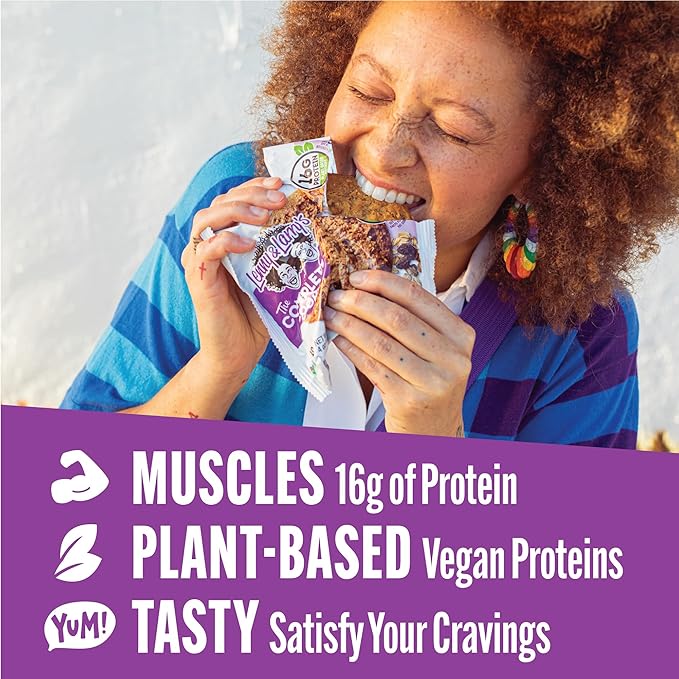 Lenny & Larry's The Complete Cookie, Oatmeal Raisin, 16g Plant Protein, Vegan, Non-GMO, 4 Ounce