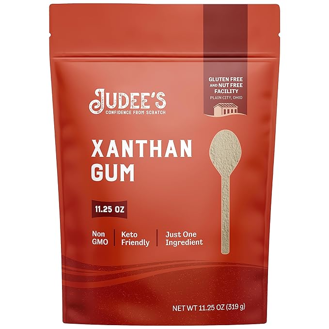 Judee's Xanthan Gum 11.25 oz - Non-GMO, Keto-Friendly, Nut & Gluten Free Xanthan Gum for Baking