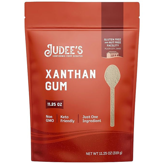 Judee's Xanthan Gum 11.25 oz - Non-GMO, Keto-Friendly, Nut & Gluten Free Xanthan Gum for Baking