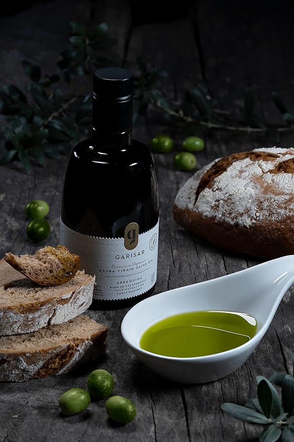 Garisar High In Polyphenol Premium Extra Virgin Olive Oil (>600 ppm), Low Acidity (max 0.2%)