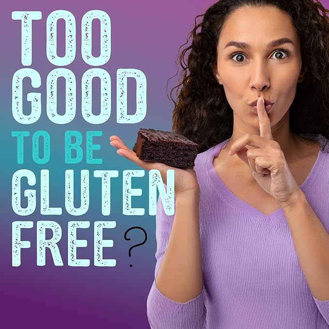 Mightylicious Chocolate Brownie Mix (Plant Based) ??Gluten-Free ??Non-GMO ??Egg-Free ??Kosher
