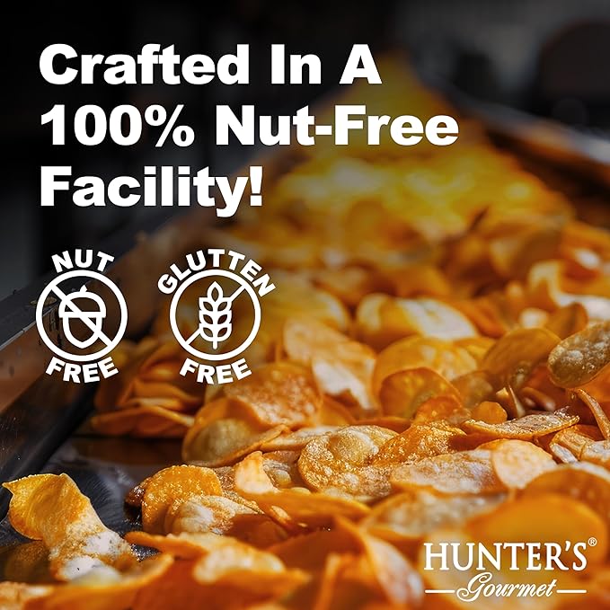 Hunter's Gourmet Chips | Hand-Cooked & Cholesterol Free | Made in a Nut-Free Facility | Foie Gras |