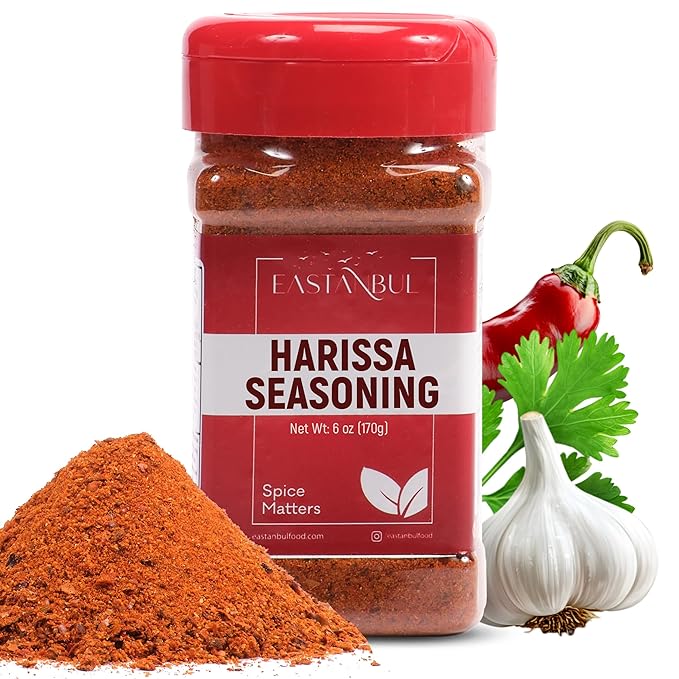 Eastanbul Harissa Seasoning, 6oz, Harissa, Asian Spices and Seasonings, Perfect Spice Blend with