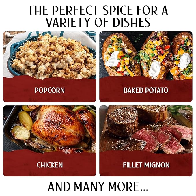 Premium Applewood Smoked Bacon Salt Seasoning - Real Bacon Seasoning Salt - Perfect for seasoning