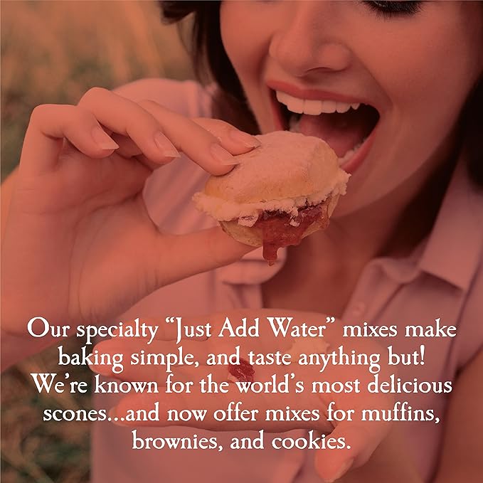 English Scone Mix, Tart Cherries by Sticky Fingers Bakeries ??Easy to Make English Scones Fresh